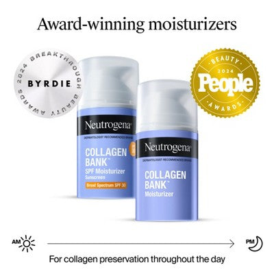 Neutrogena Collagen Bank Daily Face Moisturizer 2 fl oz - Missing Box