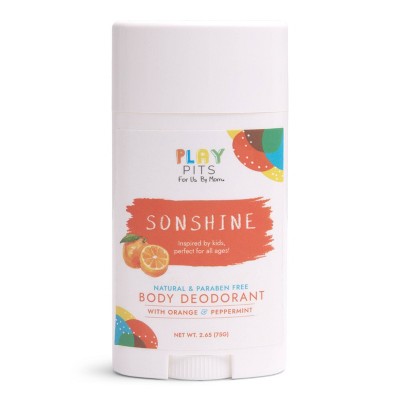 Play Pits Sonshine Kids Solid Deodorant 2.65oz - Imperfect Container