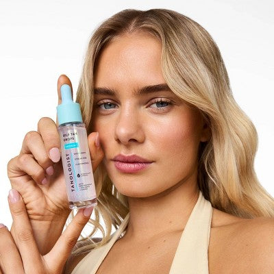 Tanologist Sunless Tanning Drops Face & Body Self Tanner Liquid Medium 1.01 fl oz - Imperfect Container