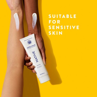 Native Mineral Sunscreen Unscented SPF 30 5 fl oz - Imperfect Container