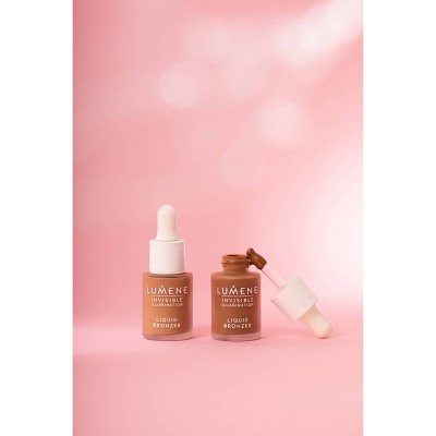 Lumene Invisible Illumination Liquid Bronzer Summer Glow 0.5 fl oz - Imperfect Box