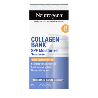 Neutrogena Collagen Bank Daily Face Moisturizer SPF 30 2 fl oz - Missing Box