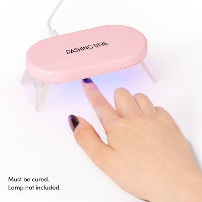 Dashing Diva One Gel Magnetic Nail Polish Rogue 10ml - Imperfect Container