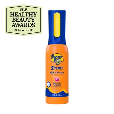 Banana Boat Sport 360 Coverage Advanced Control Mist Sunscreen Refill  SPF 50 5.5 fl oz - Imperfect Container
