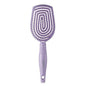 Conair Scalp Care Flexi Head Paddle Detangling Hair Brush Purple - New