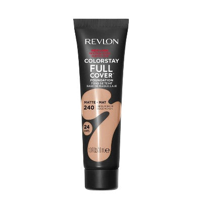 Revlon ColorStay Full Cover Matte Foundation 240 Medium Beige 1 fl oz - New