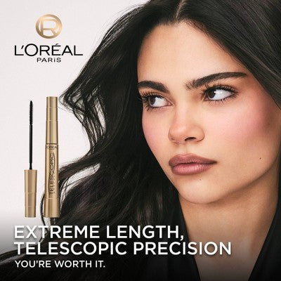 L'Oreal Paris Telescopic Original Mascara 905 Black 0.27 fl oz - Imperfect Box