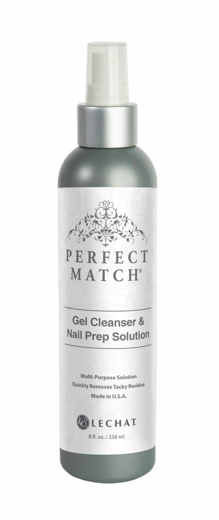 Lechat - Perfect Match Gel Cleanser & Nail Prep Solution 8oz