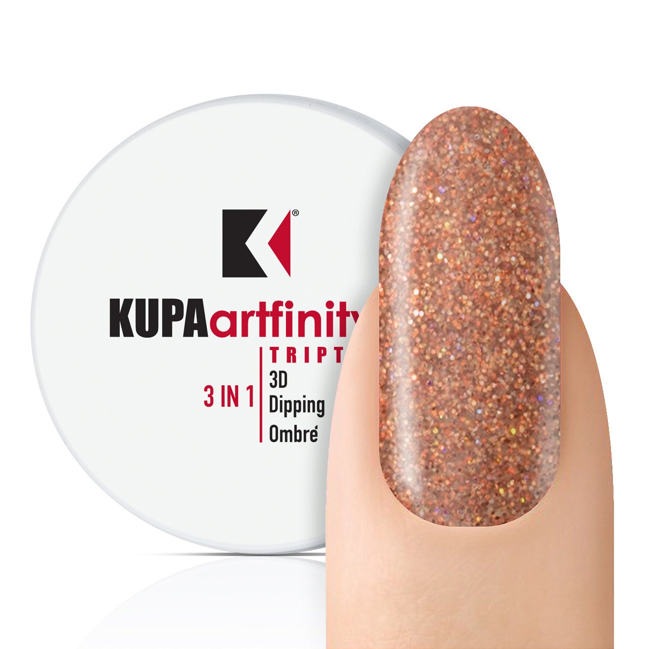 Dipping Powder - Ombre - 3D - 1oz - GINGER