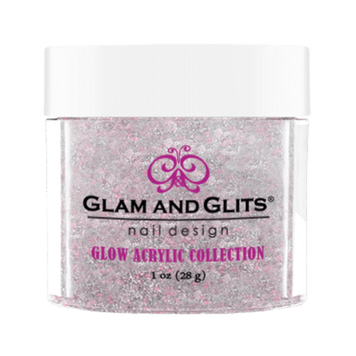 Glam And Glits - Glow Acrylic Powder - GL2040 Star Dust 1oz (Limited)