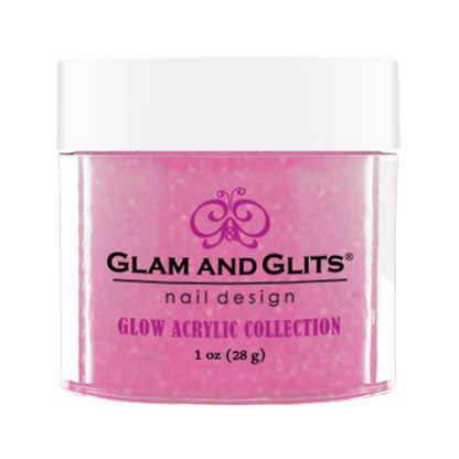 Glam And Glits - Glow Acrylic Powder - GL2043 Love Me Tinder 1oz (Limited)