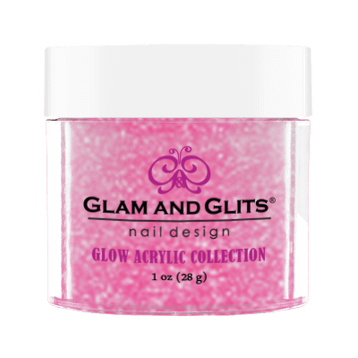 Glam And Glits - Glow Acrylic Powder - GL2047 Electric Love 1oz (Limited)