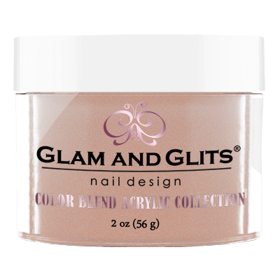 Glam And Glits - Color Blend Acrylic Powder - BL3008 Nutty Nude 2oz