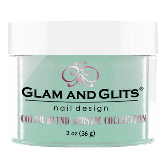 Glam And Glits - Color Blend Acrylic Powder - BL3027 Teal Of Approval 2oz