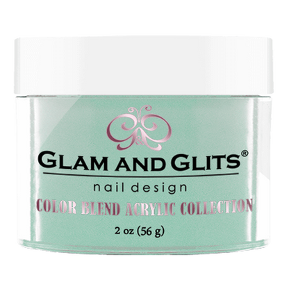Glam And Glits - Color Blend Acrylic Powder - BL3027 Teal Of Approval 2oz