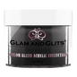 Glam And Glits - Color Blend Acrylic Powder - BL3048 Black Mail 2oz