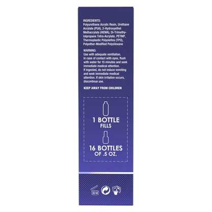 AmericaNails - No-Cleanse Gel Polish Top Coat | Glossy Finish 8oz