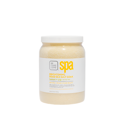 BCL Spa - Brightening Lemon + Lily - Dead Sea Salt Soak