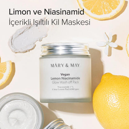 Mary & May Lemon & Niacinamide Clay Face Mask 125g