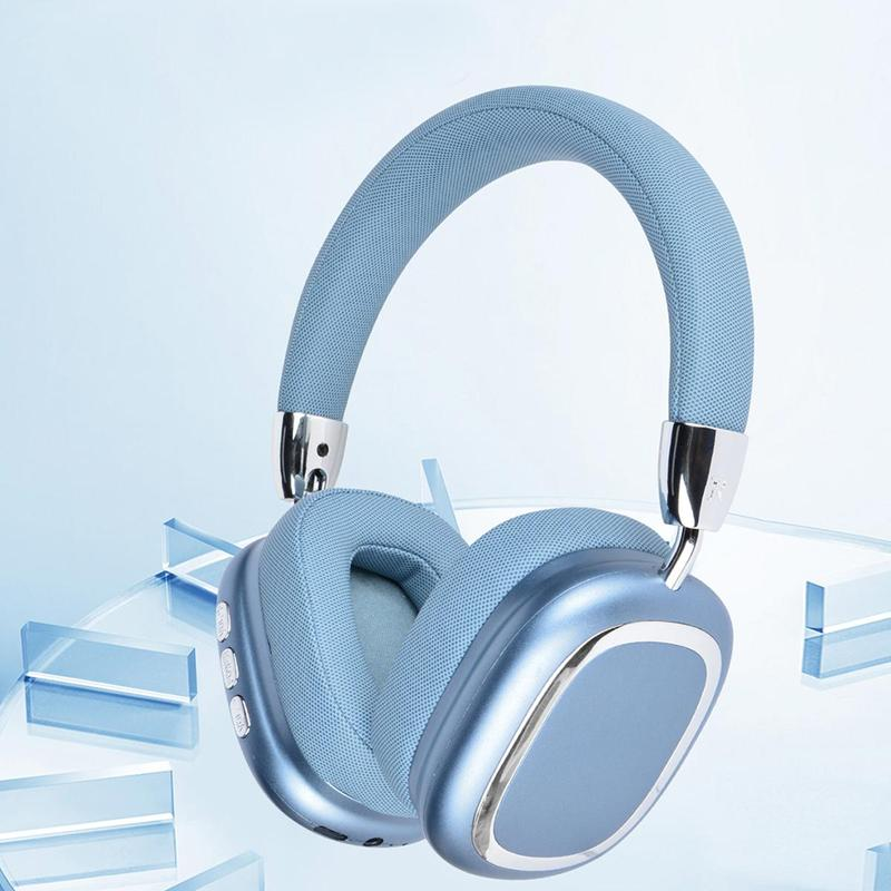 Hi-Fi Wireless Headphones with Clear Call Quality, Foldable Design & Type-C Charging – Perfect for Sports & Compatible with All Devices