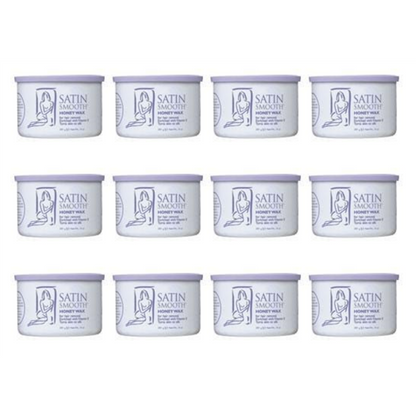Satin Smooth - Wax Pot - Honey w/ Vitamin E Wax 14oz.