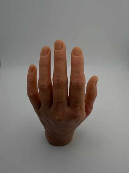 Gel-Le - Premium Practice silicone Hand w/ Tips
