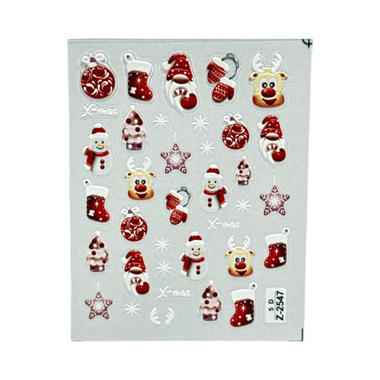 Christmas  Nail Stickers  Z-2547