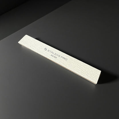 (1pc) Straight mineral nail file - 80/80