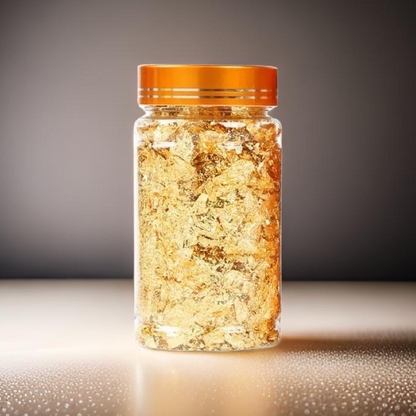 Gold Leaf Flakes,Gold Foil Flakes 5g