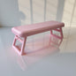Plastic Armrest w/ Folding Legs - Pink