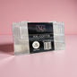 XXL NO C Coffin Nail Tips - Clear