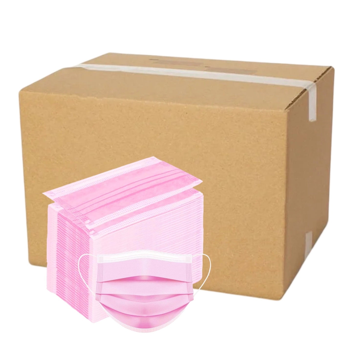 *(CASE) Mask Pink - Box 2500pc