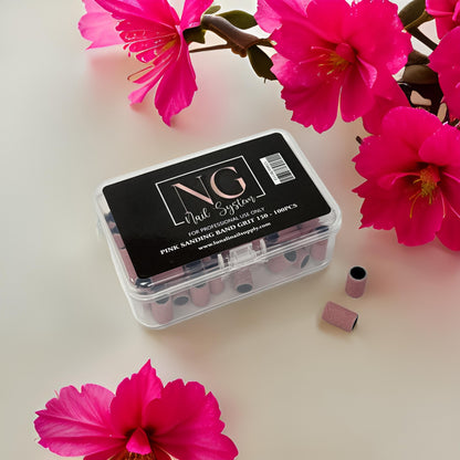 100pc Pink Sanding Band - 150 Grid