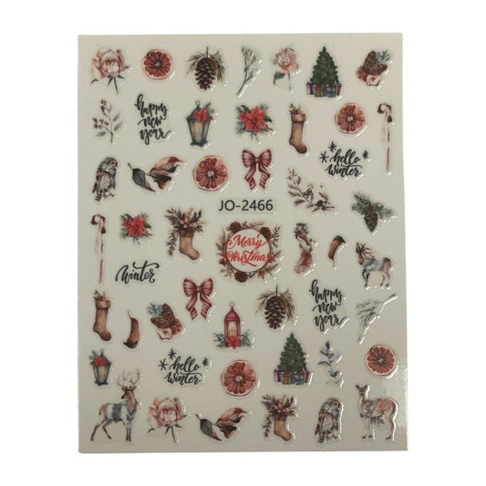 Christmas  Nail Stickers - JO-2466