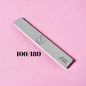 Square Forte Zebra Nail File 100/180 - SINGLE FILE