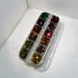 Holographic Leaves Sequins Nail Glitter - 12 Styles Box #3