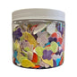 Dry Bath Soap Flowers 16oz - Rainbow