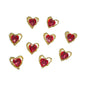 3D Heart Nail  Charms