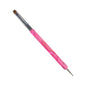 Kolinsky French Brush #10 w/ Dotting Tool (Pink)