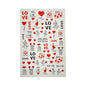 Valentines Art - Nail Sticker- 236
