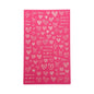 White Hearts- Nail Sticker- F926
