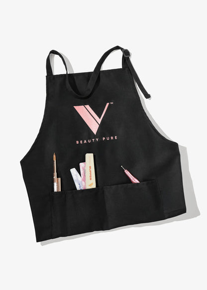 Technician Apron - Black & Pink
