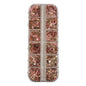 12 Grids Sequin Mix Gold & Rose Gold - #2