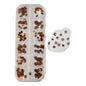 Sequin Flowers Copper Color - 12 Styles