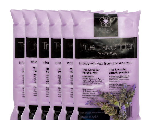 Fleur True Paraffin Wax 6lbs. (Lavender)