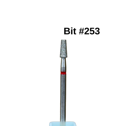 Bit #253 - Small Tapered Diamond Barrel - Fine