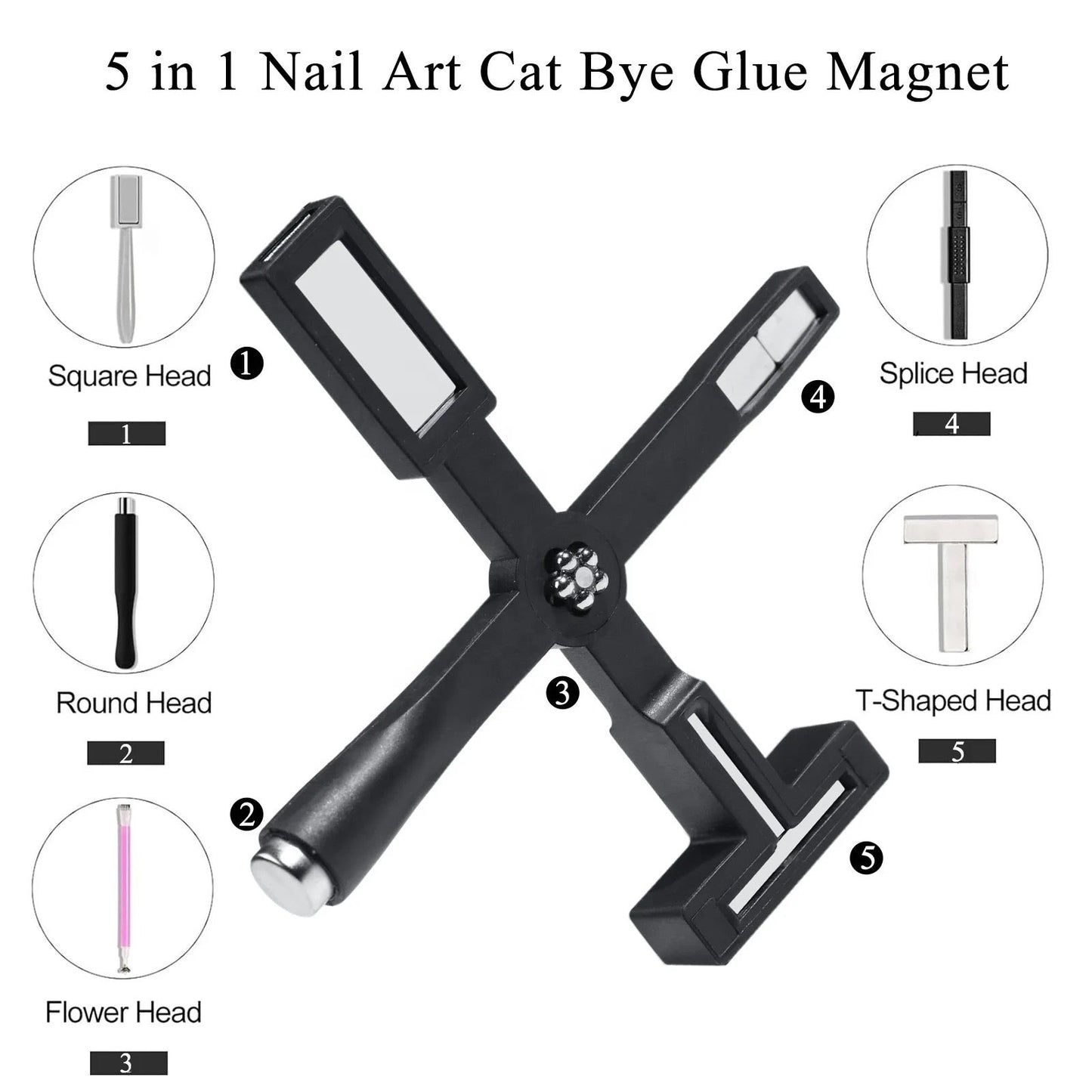 DND 5in1 Cat Eyes Cross Magnet
