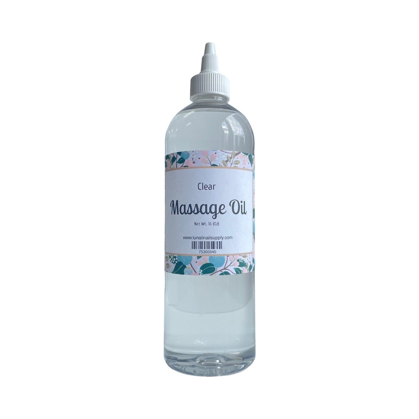 Massage Oil 16oz | Clear | Mani Pedi Body