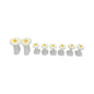 Silicone Toe Separators - 8pc Sunflower