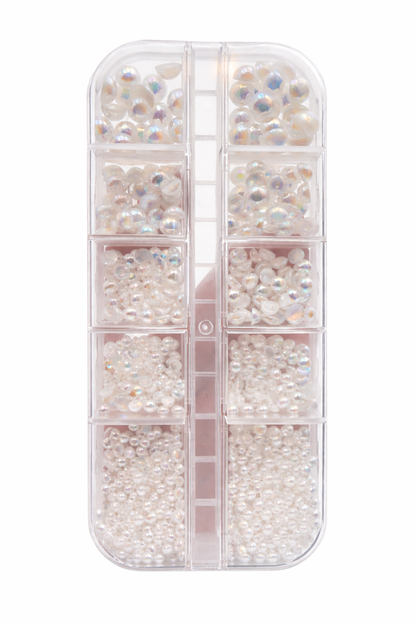 Queen - White Fluorescent Pearls - #01